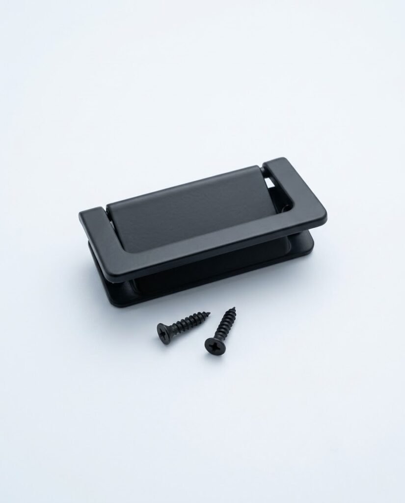 Recessed Folding Cabinet Pull