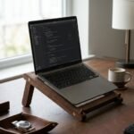 Wooden Laptop Stand