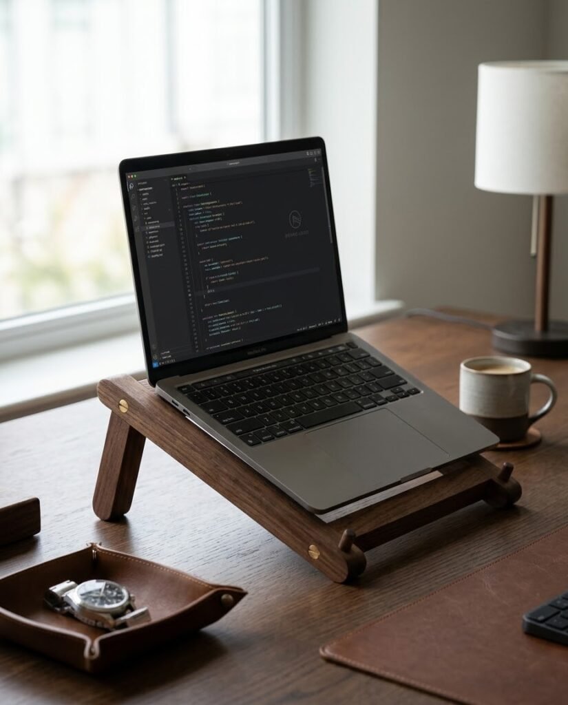 Wooden Laptop Stand
