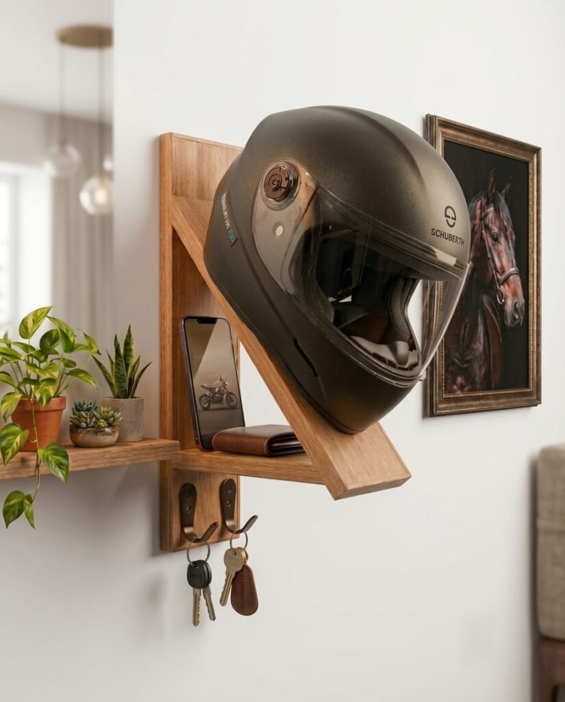 Helmet Holder Wall Mount