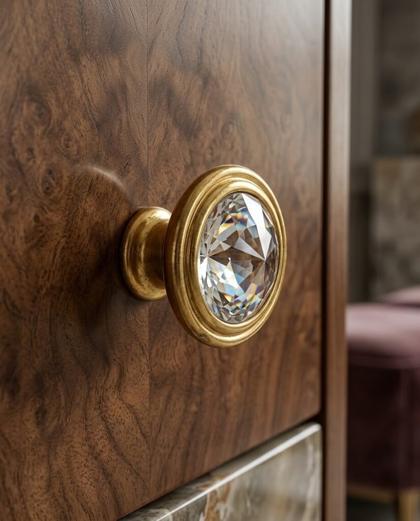Crystal Cabinet Knobs