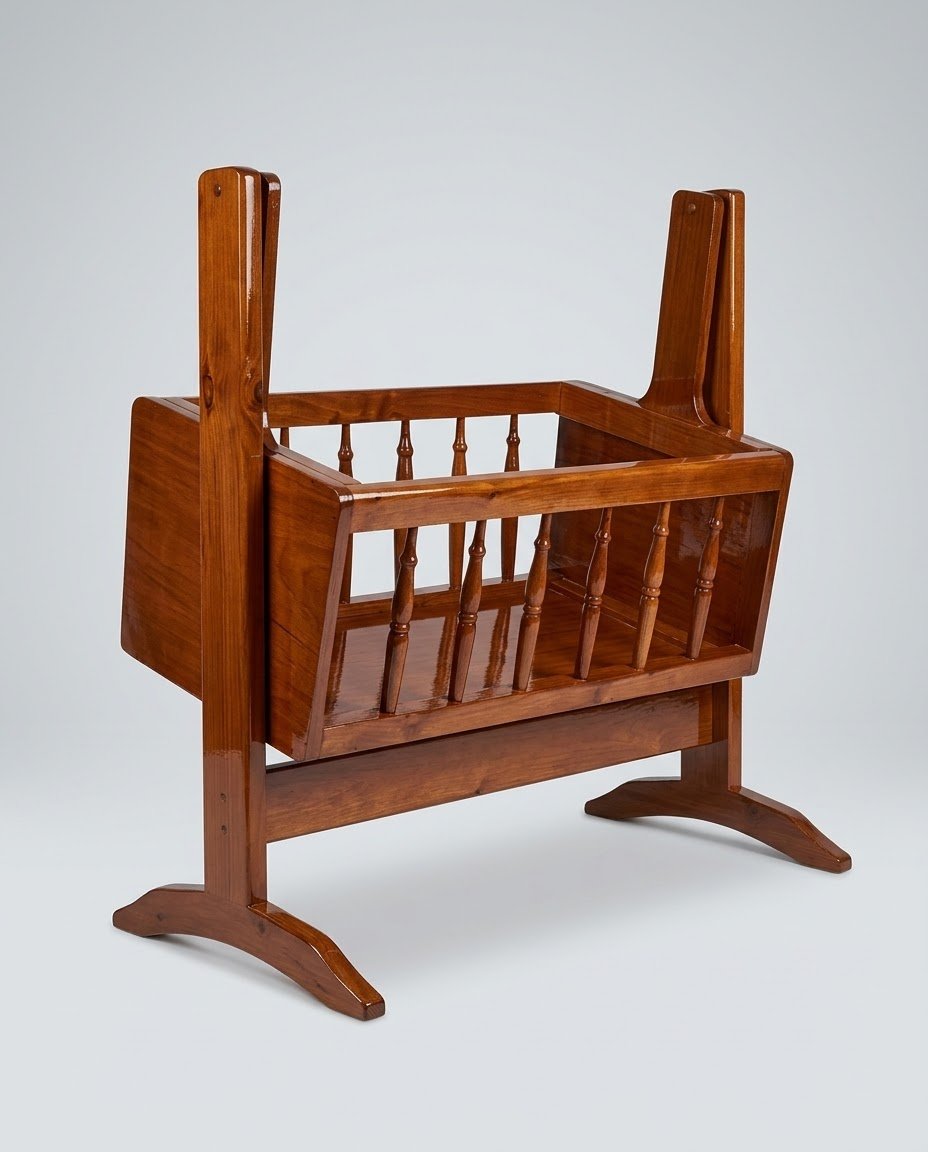 Wooden Baby Cradle Wooden Baby Cradle