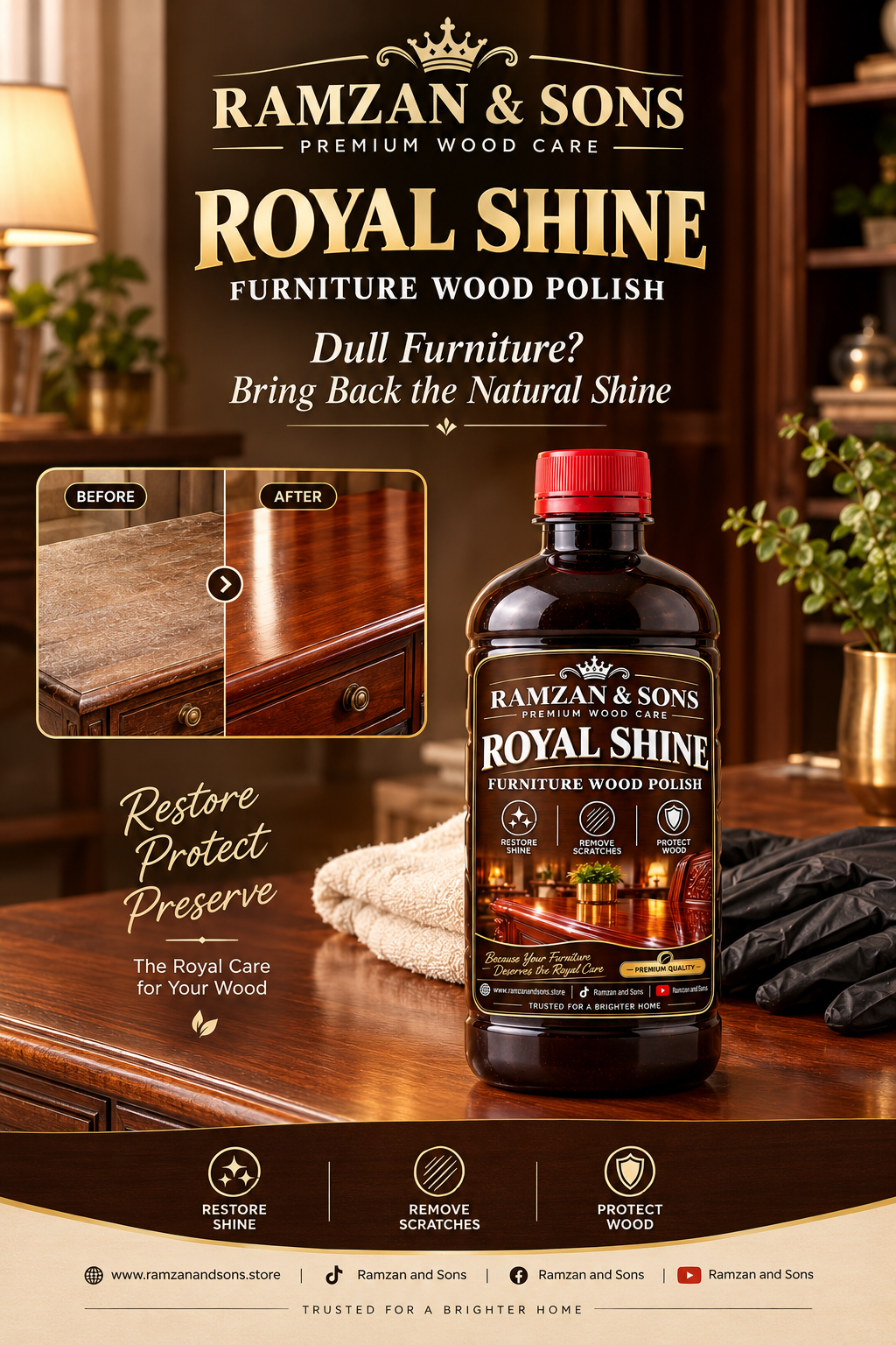wood shine